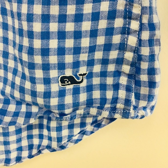 Vineyard Vines 100% linen mens long sleeve button up shirt M - Picture 4 of 8